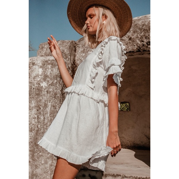 • Palm Collective • Maybelle Linen Dress - Picture 3 of 4